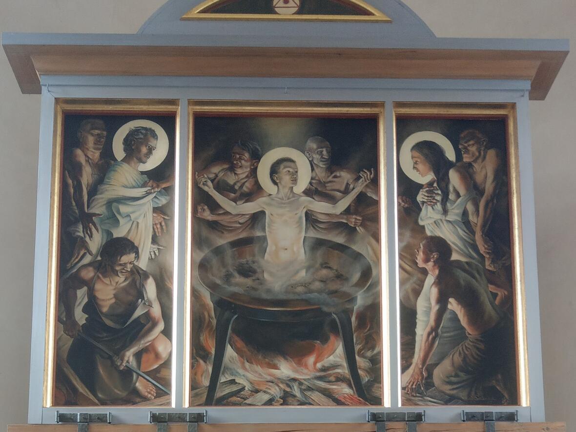 Hochaltar der Pfarrkirche St. Vitus Glött