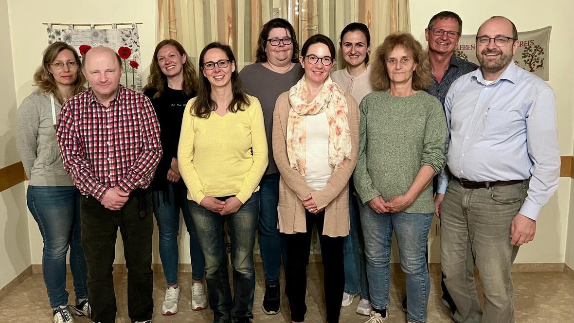 Gruppenbild des Pfarrgemeinderates Prittriching