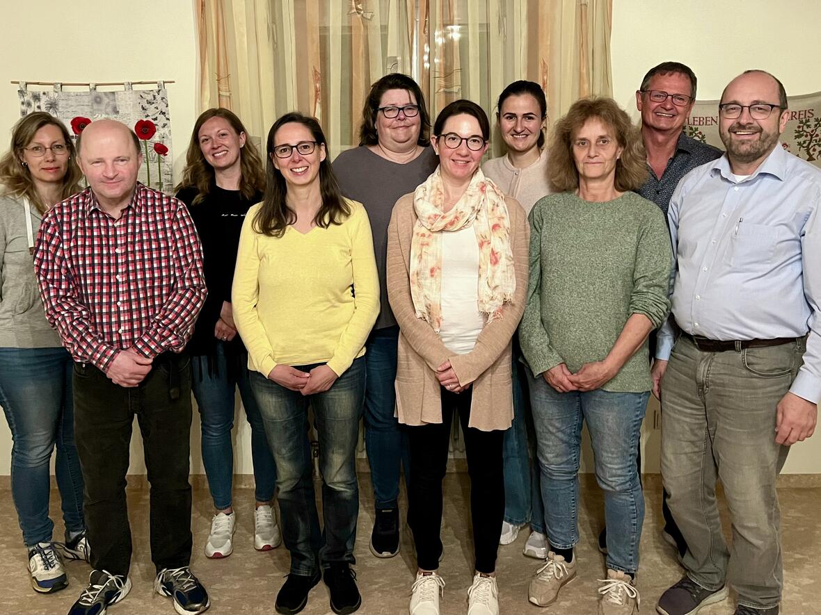 Gruppenbild des Pfarrgemeinderates Prittriching