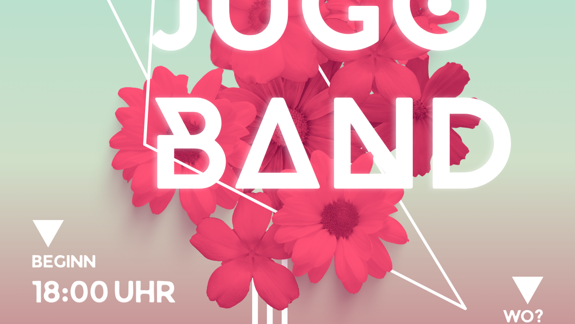 Plakat Konzert JuGo Band 02.08.2026